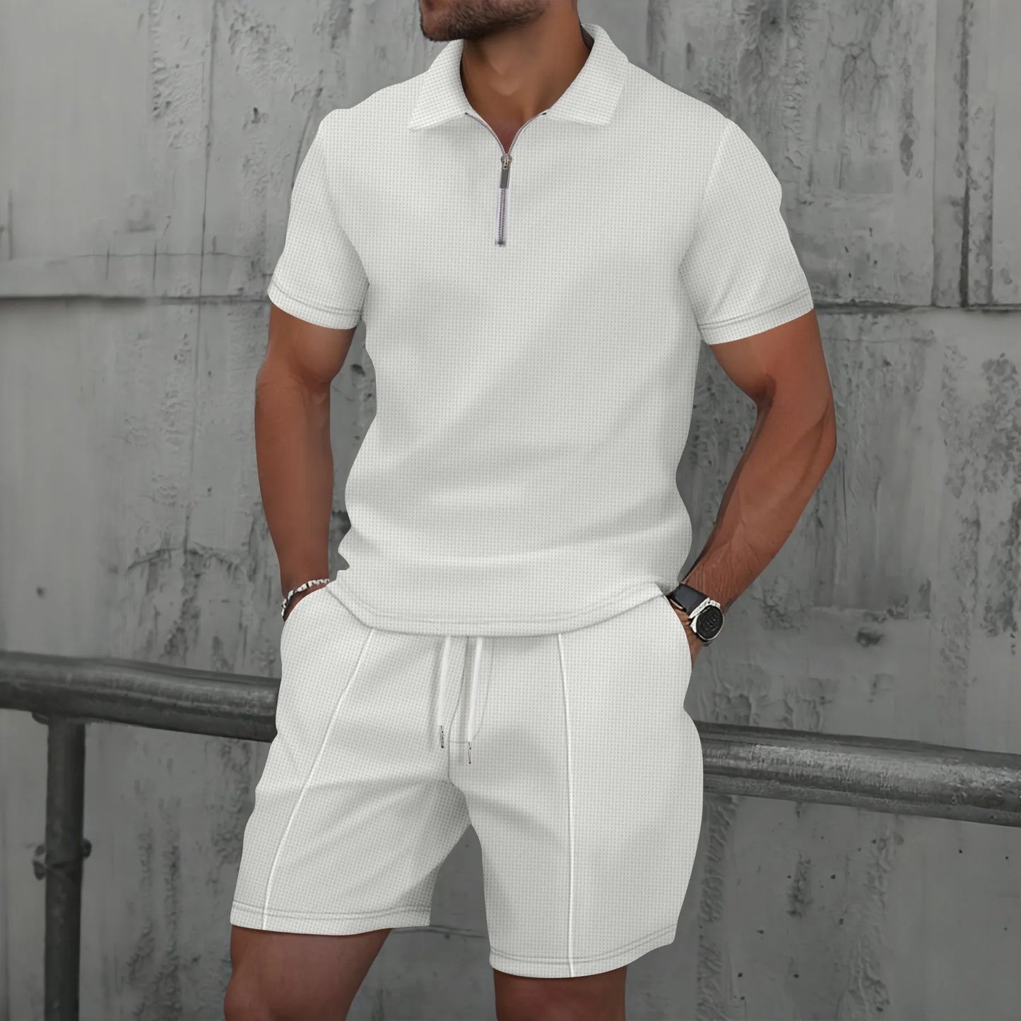 Slim Fit Polo Set – Timeless Luxury Wear