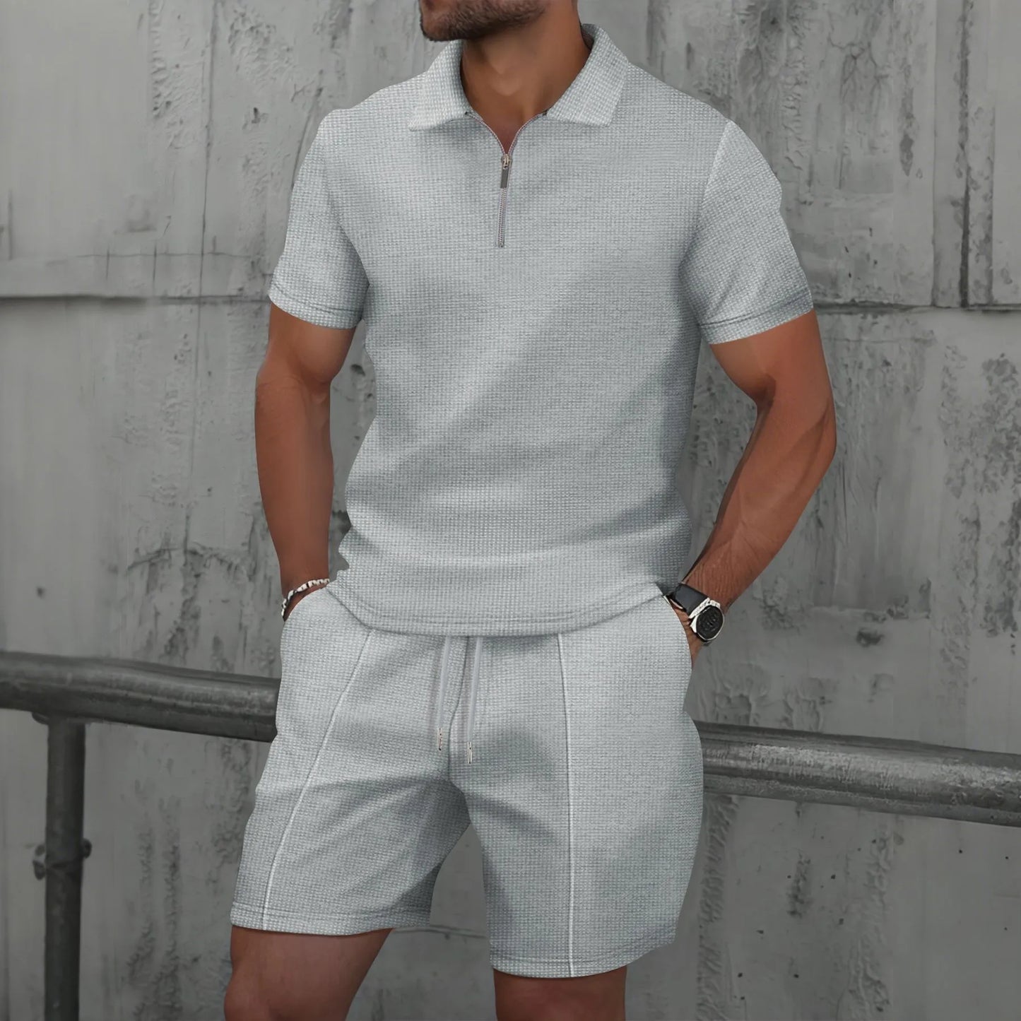 Slim Fit Polo Set – Timeless Luxury Wear