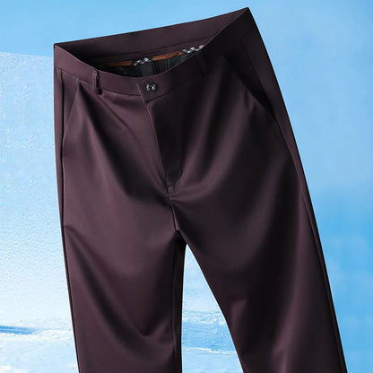 Men’s Summer Slim Pants – Lightweight Stretch Comfort